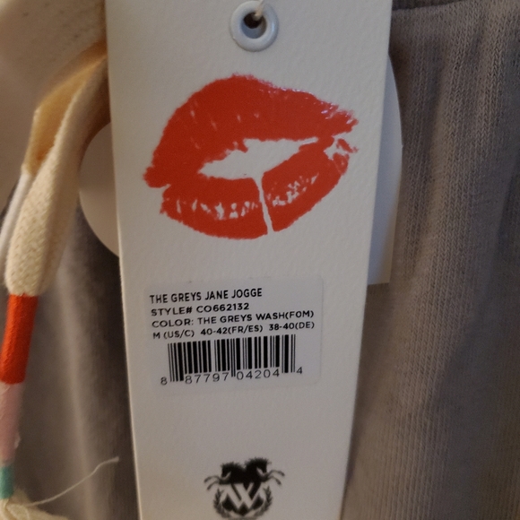 Wildfox the Greys Jane joggers size medium brand new - Picture 5 of 6